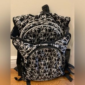 NWT Skull and Cross-bone backpack with detachable Cooler